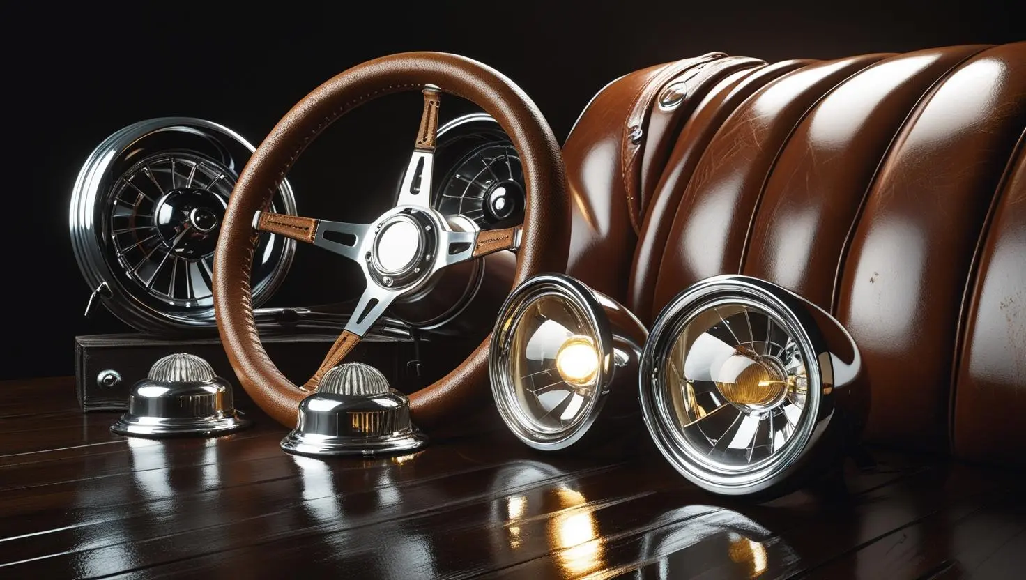 Accessoires automobiles de collection et améliorations